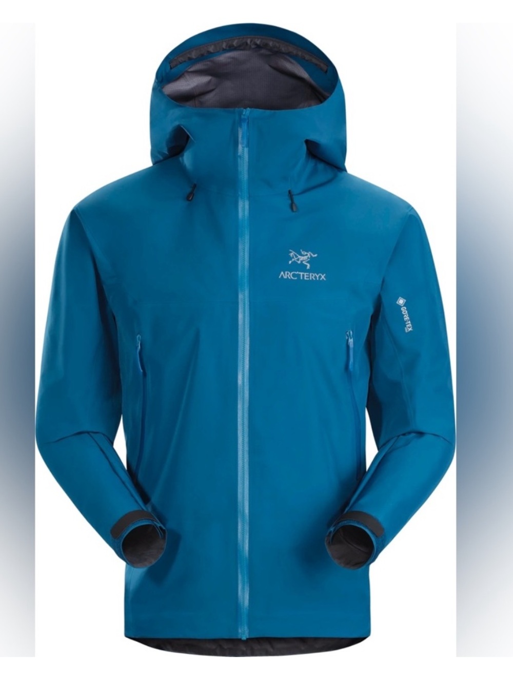 EUC + Flaw Arc’teryx Beta LT Hybrid Jacket Men’s Large Thalo Blue Gore-Tex